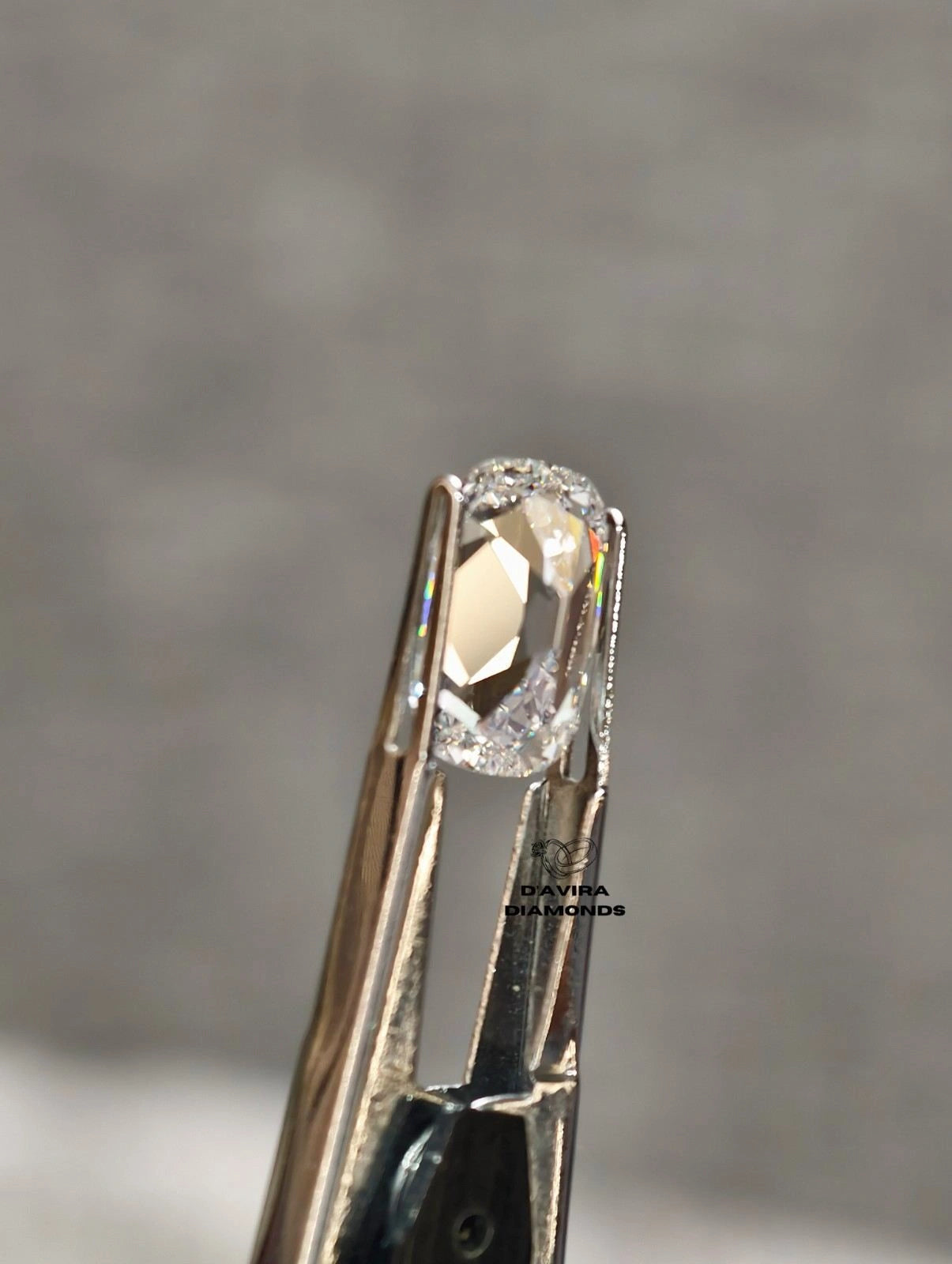5 CT Old Mine Cushion Cut IGI Certified CVD Diamond