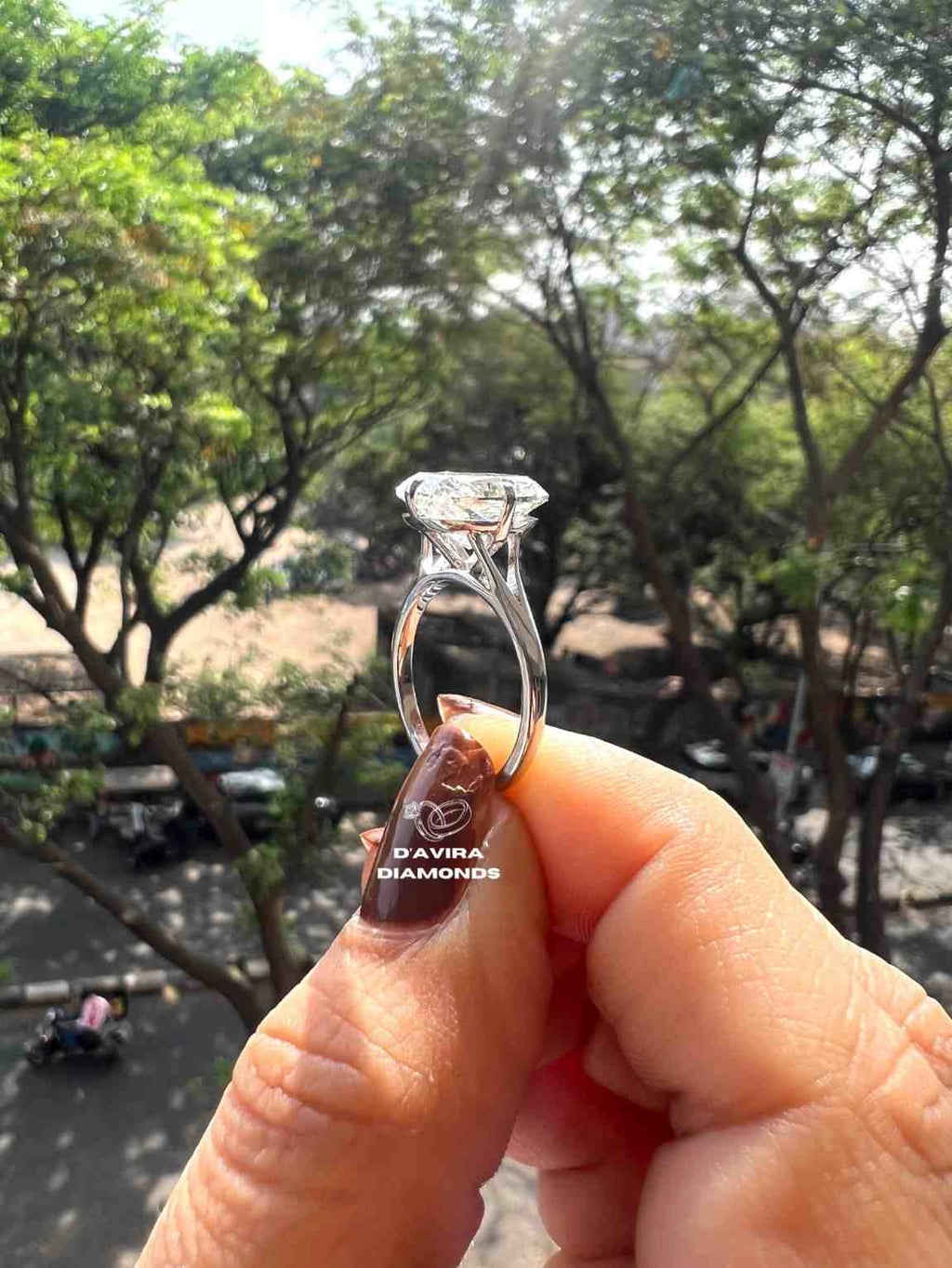 lab grown cushion cut diamond engagement rings Jewelry Gift for Women
