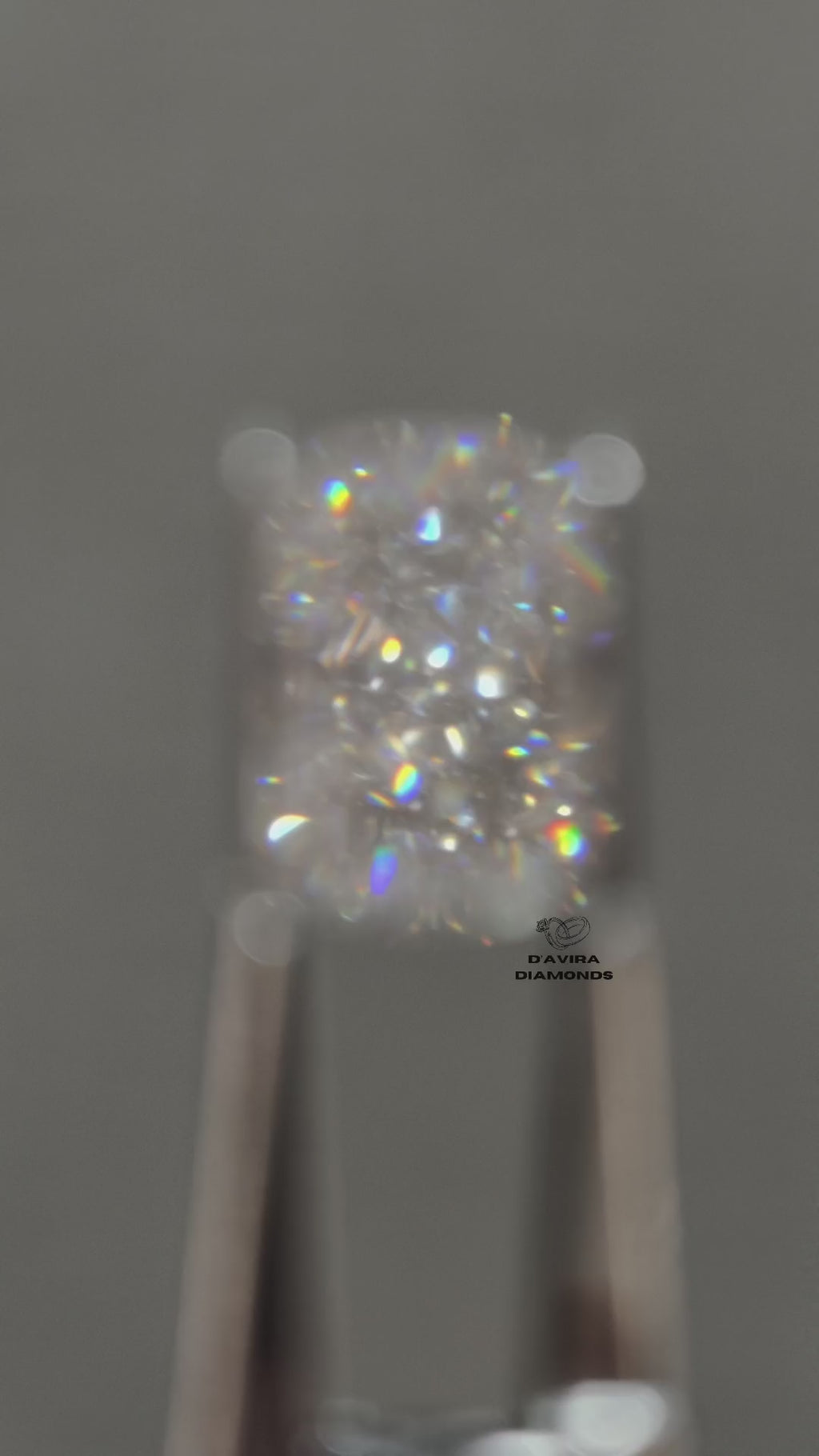 Elongated Cushion Cut Lab Diamond For Engagement Ring