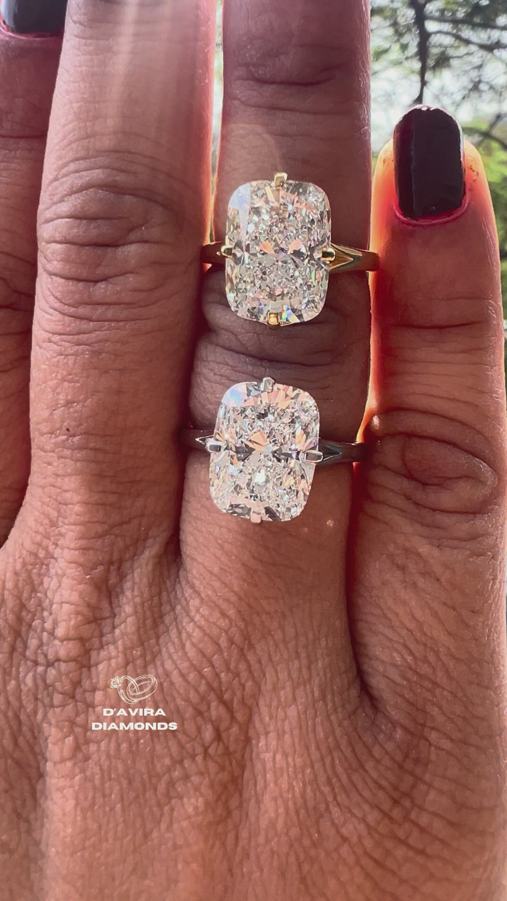 lab grown cushion cut diamond engagement rings Jewelry Gift for Women