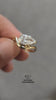 video of pear cut lab diamond ring