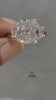 video of three stone radiant cut lab grown diamond ring