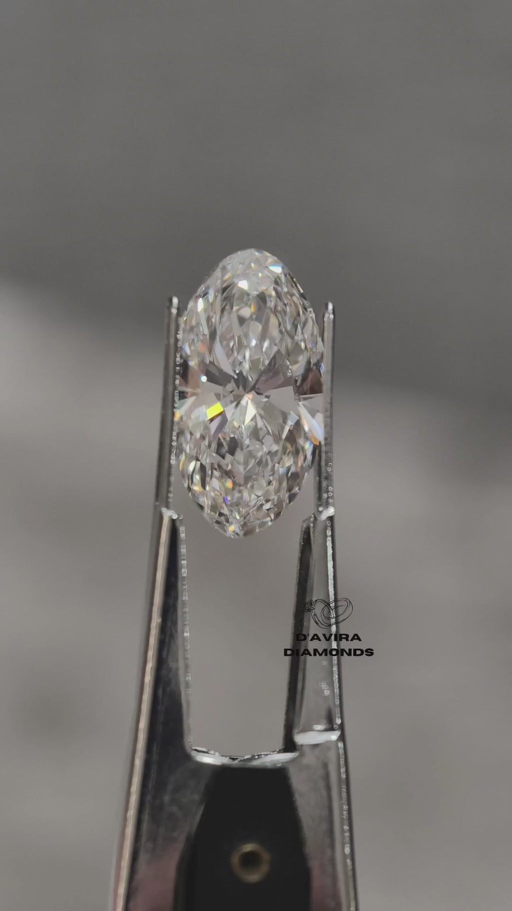 5 CT Moval Cut IGI Certified Lab Grown Loose Diamond