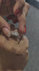 video of Solitaire Lab grown Diamond marquise cut ring  