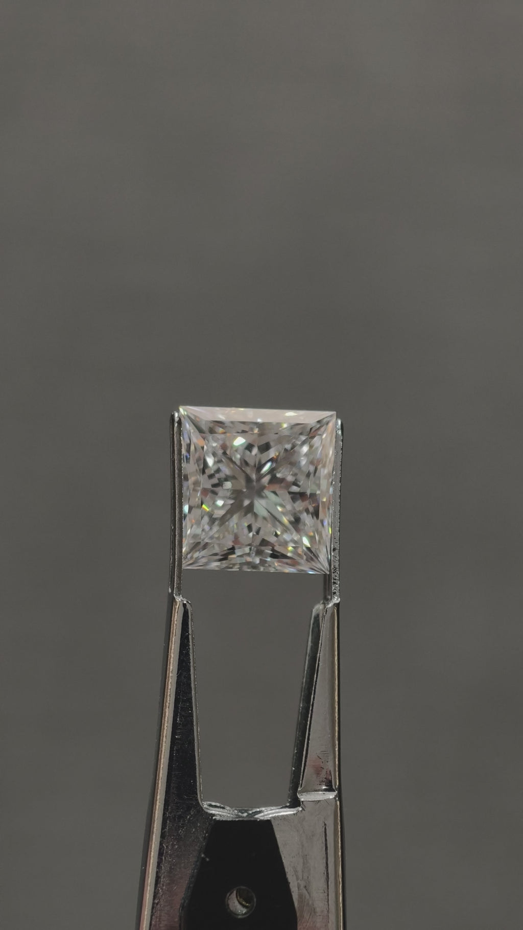 E VS1 Princess Cut Lab Grown Diamond For Men's Ring