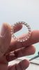 video of oval cut lab diamond eternity wedding band ring