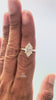 video of Marquise Cut Tulip Set Lab Diamond Ring for women
