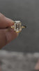 video of solitaire emerald cut lab diamond ring for women