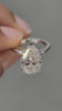 video of Pear Cut Solitaire Hidden Halo Set Ring For Her