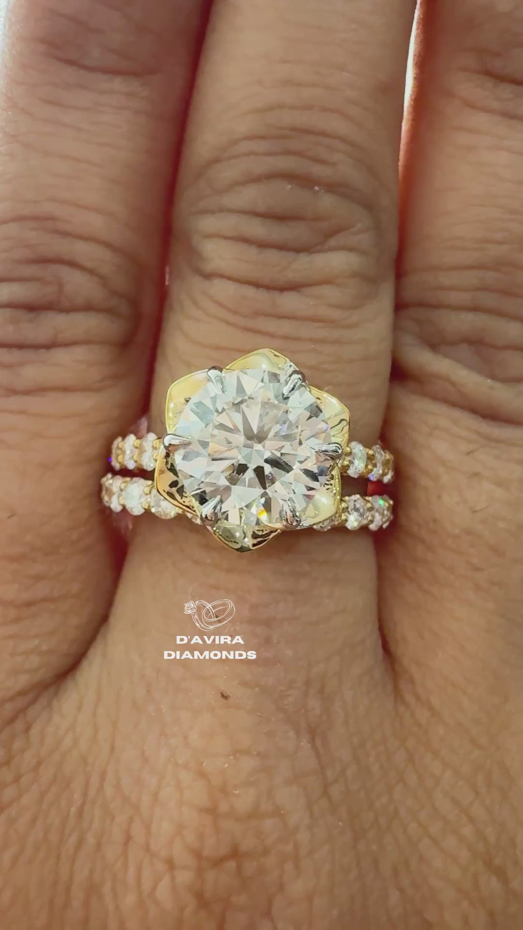 lab grown diamond wedding ring 